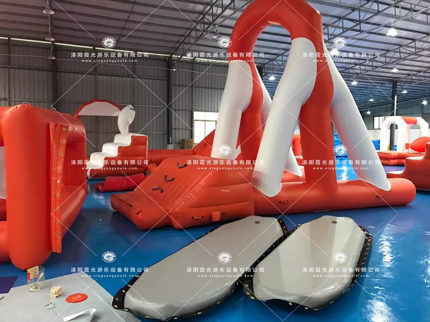 潭门镇水上闯关道具